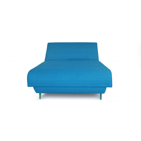 Homeroots Adjustable Hybrid Storage Bed with Full Mattress, Aqua Blue 483977